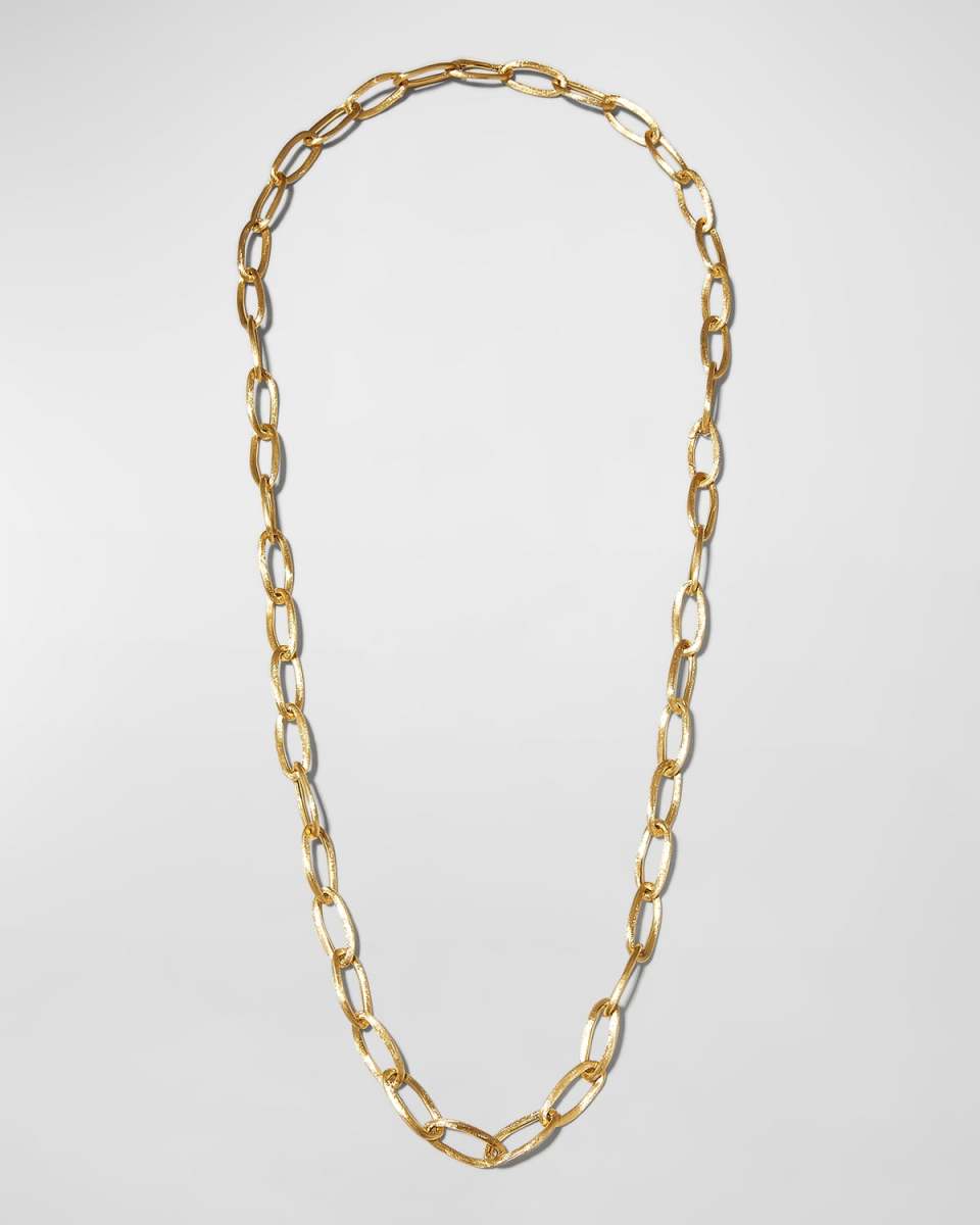 Jaipur Link 18K Yellow Gold Oval Link Long Convertible Necklace